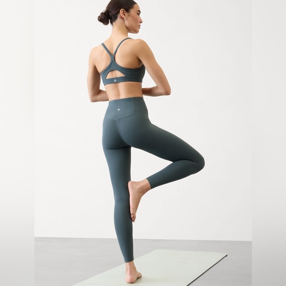 Athleta Teal Leggings - Picture 8 of 11